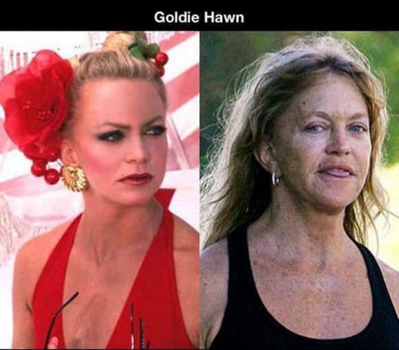 aging celebrities