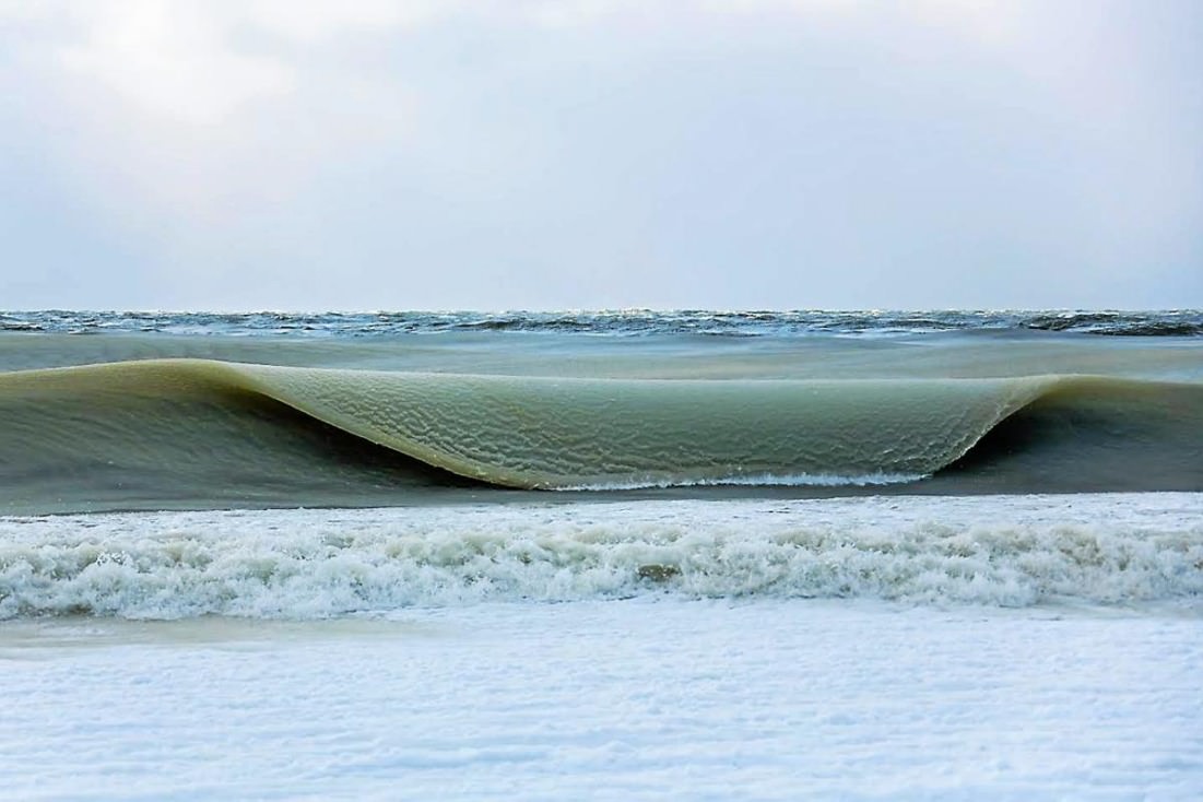  Nearly frozen waves in Nantucket