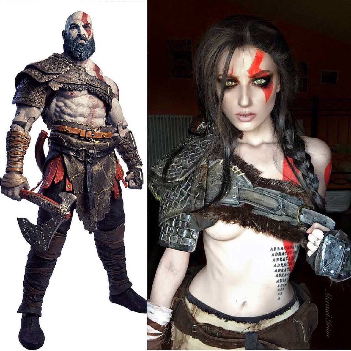  Kratos by Merisiel Irum