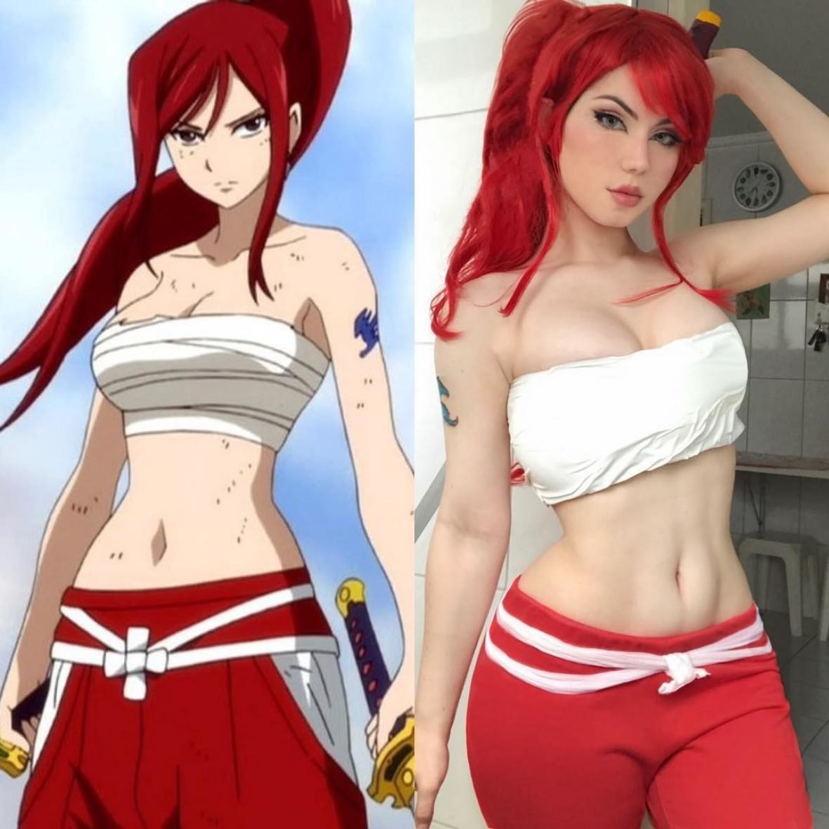  Maria Fernanda Galvao as Erza Scarlet