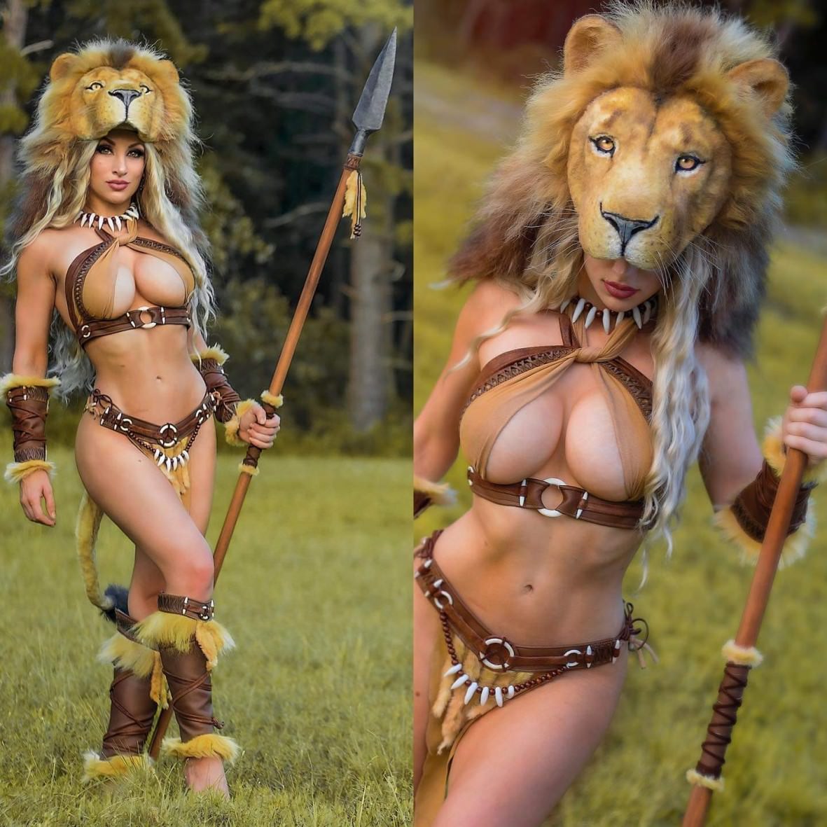  Lion King Barbarian by Azura Cosplay