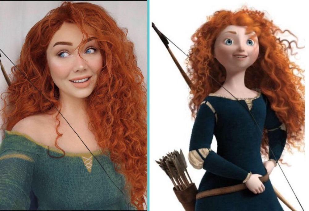  Ohmygeeee as Merida