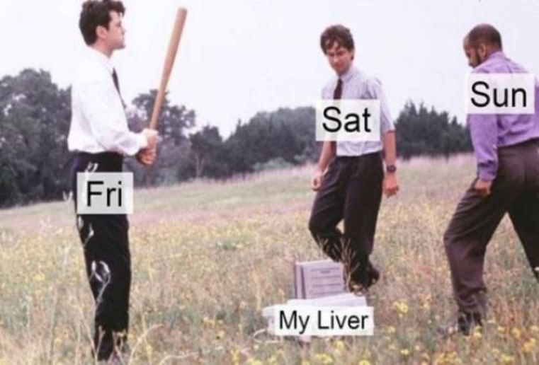 Thank you Alcohol
