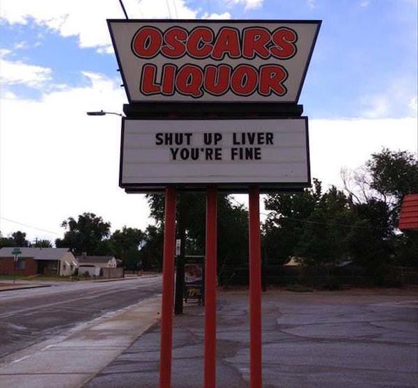 Thank you Alcohol