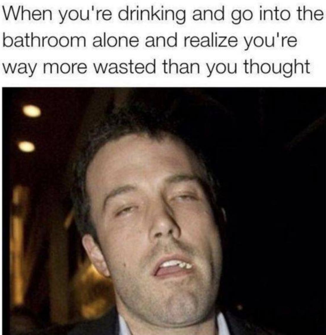 Thank you alcohol