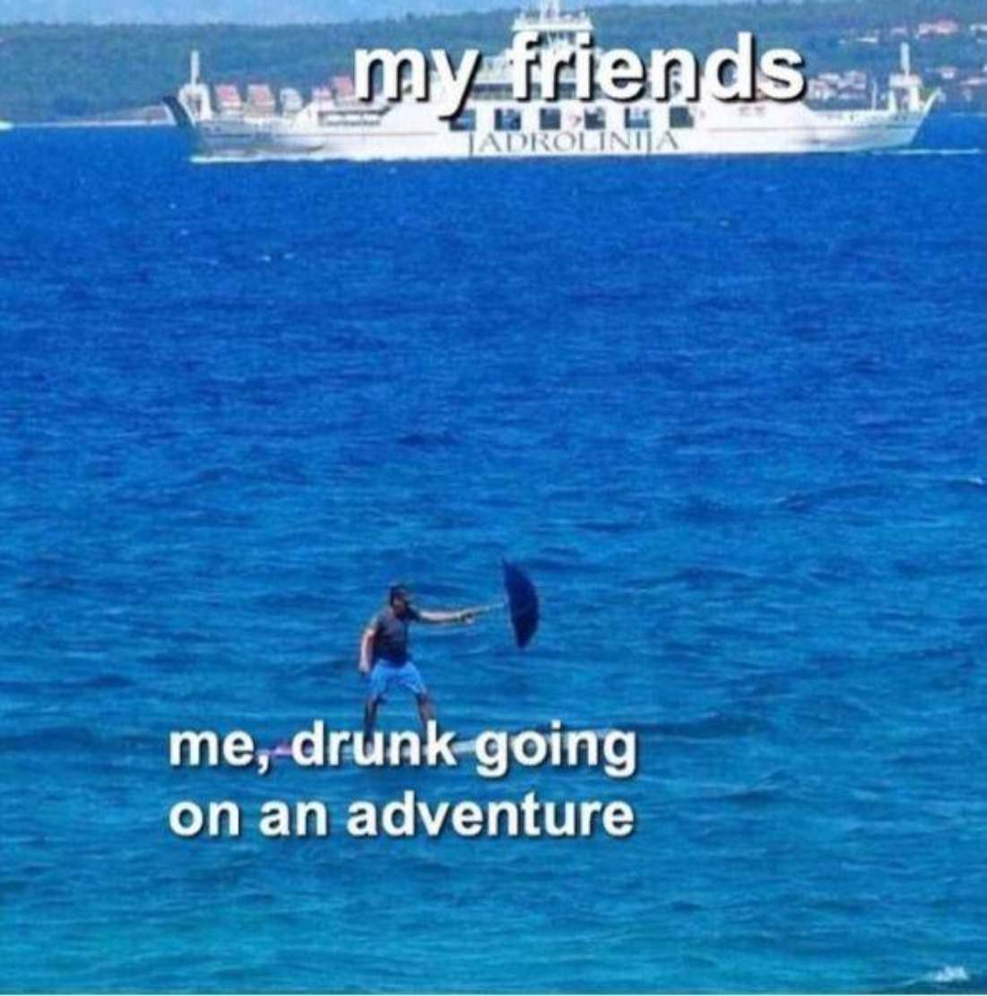 Thank you alcohol