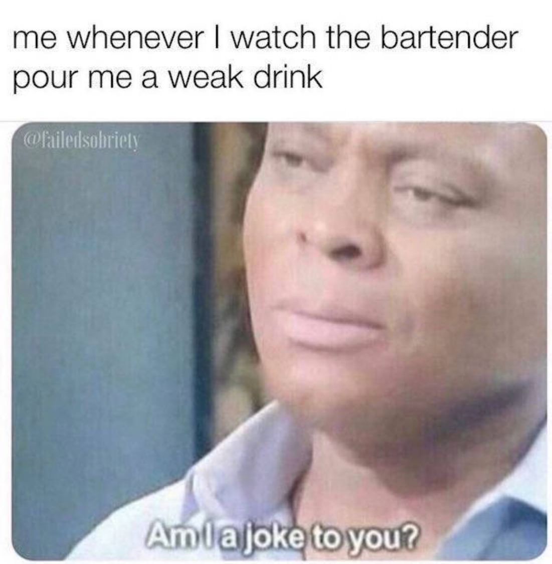 Thank you alcohol