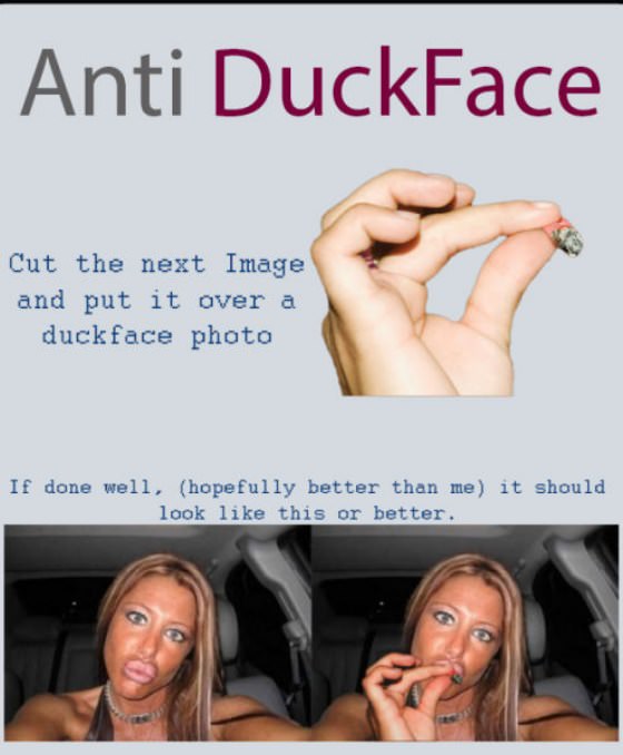 duck faces 17