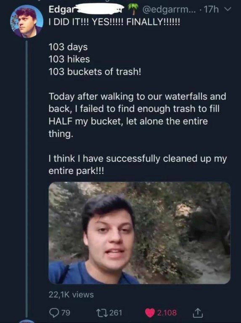 Restoring some Faith in Humanity