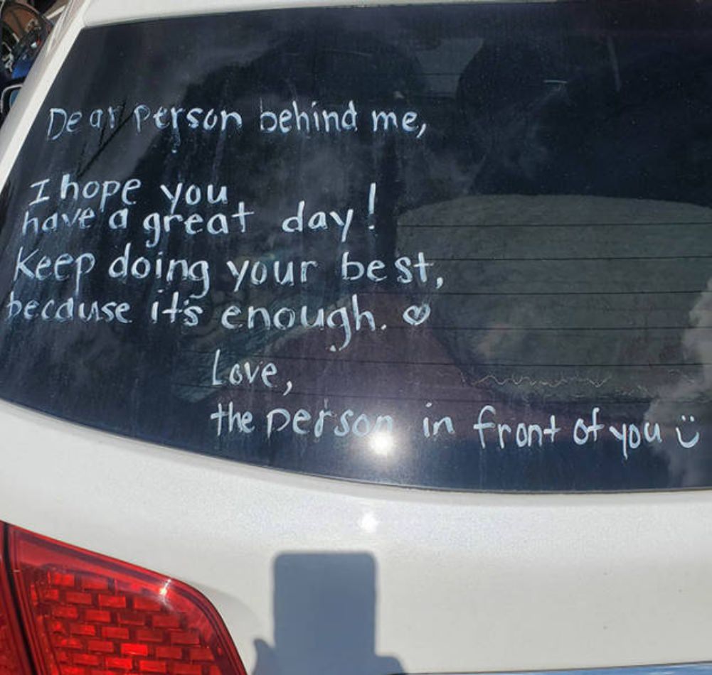 Restoring some Faith in Humanity