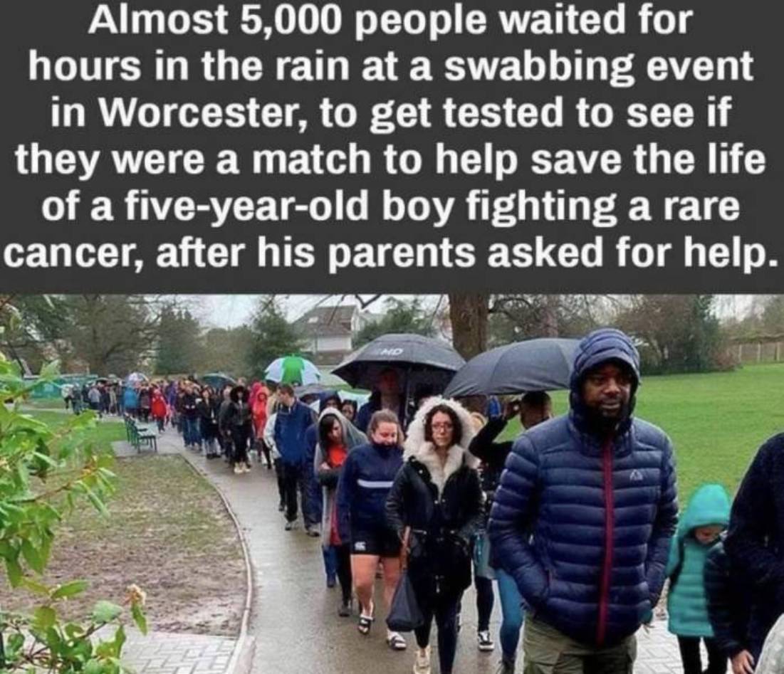 Some Faith in humanity restored