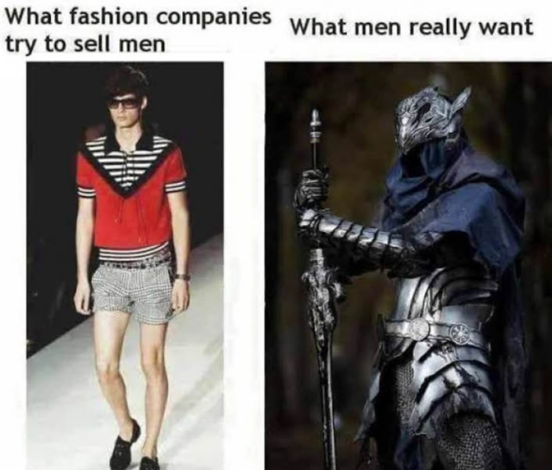 They call it fashion