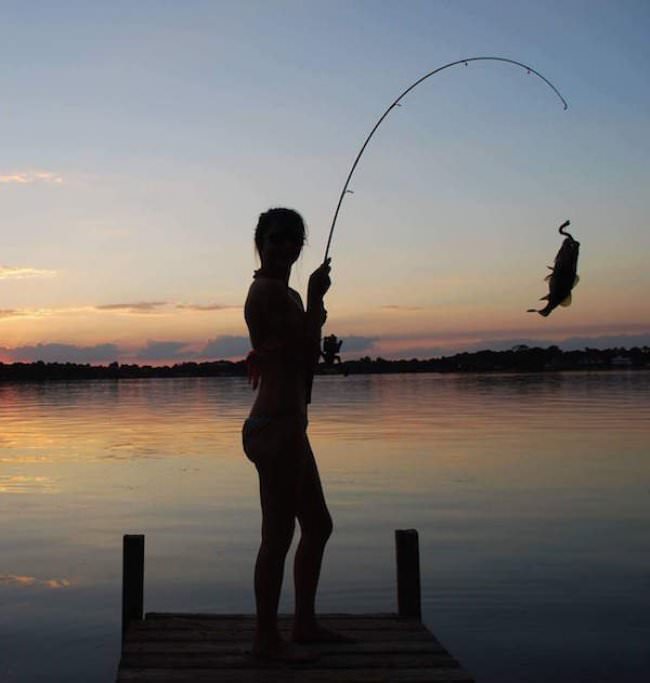 Girls Fishing