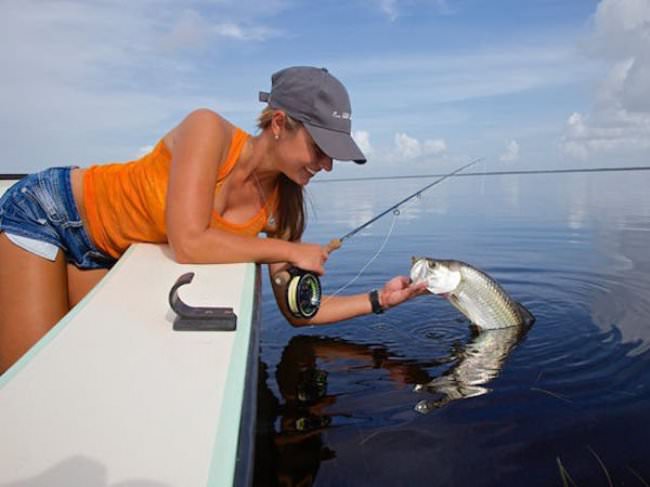 Girls Fishing