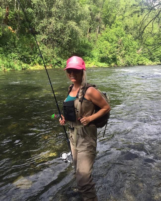 Girls Fishing