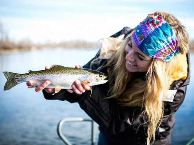 Girls Fishing