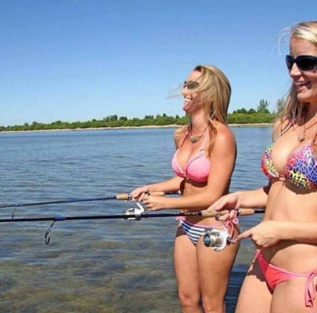 Girls Fishing