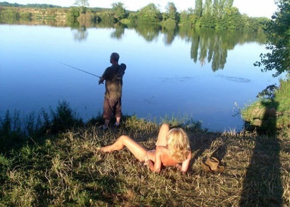 Girls Fishing