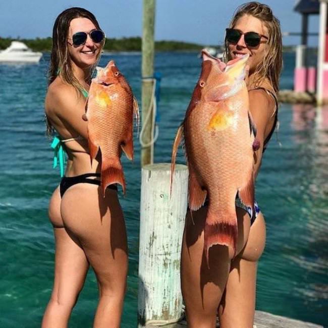 Girls Fishing