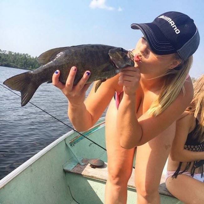 Girls Fishing