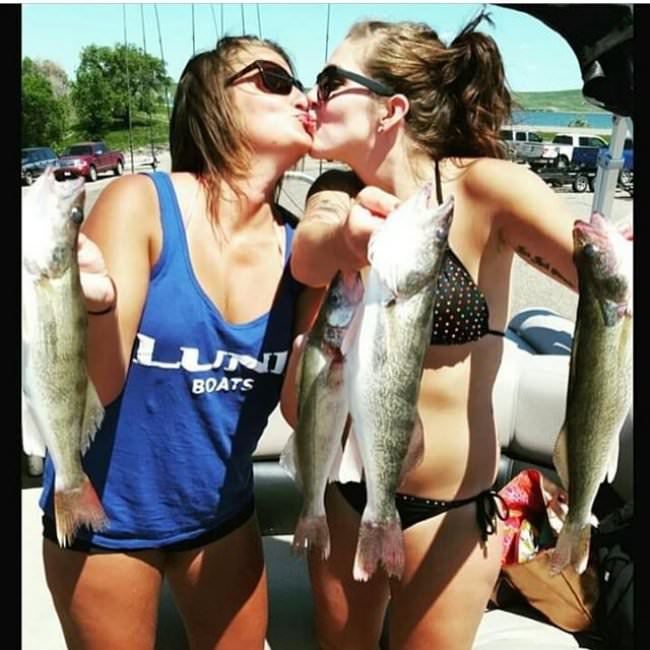 Girls Fishing