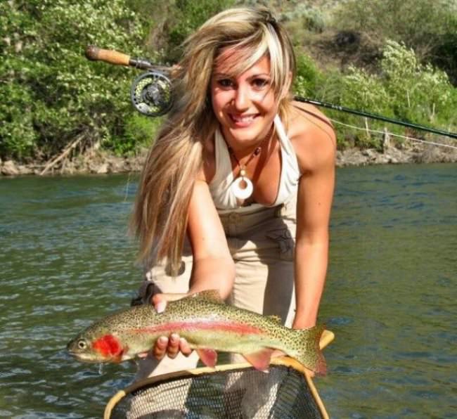 Girls Fishing