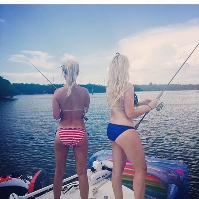 Girls Fishing