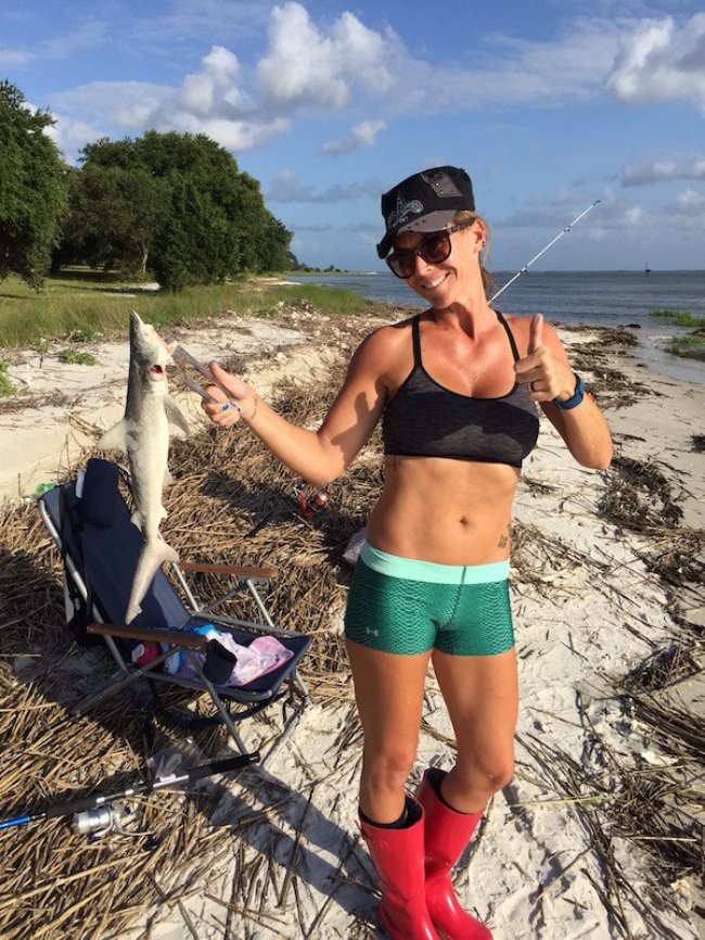 Girls Fishing