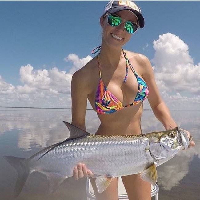 Girls Fishing.