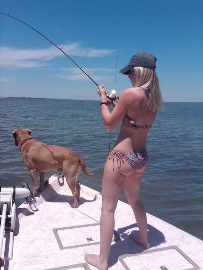 Girls Fishing