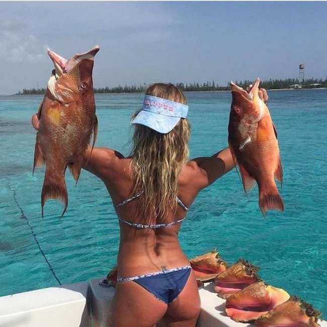 Girls Fishing