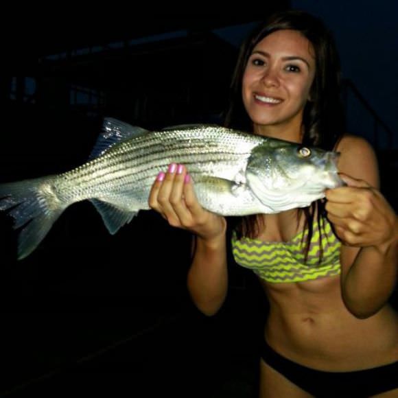 girls fishing