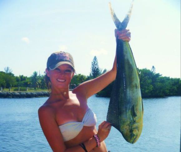 girls fishing