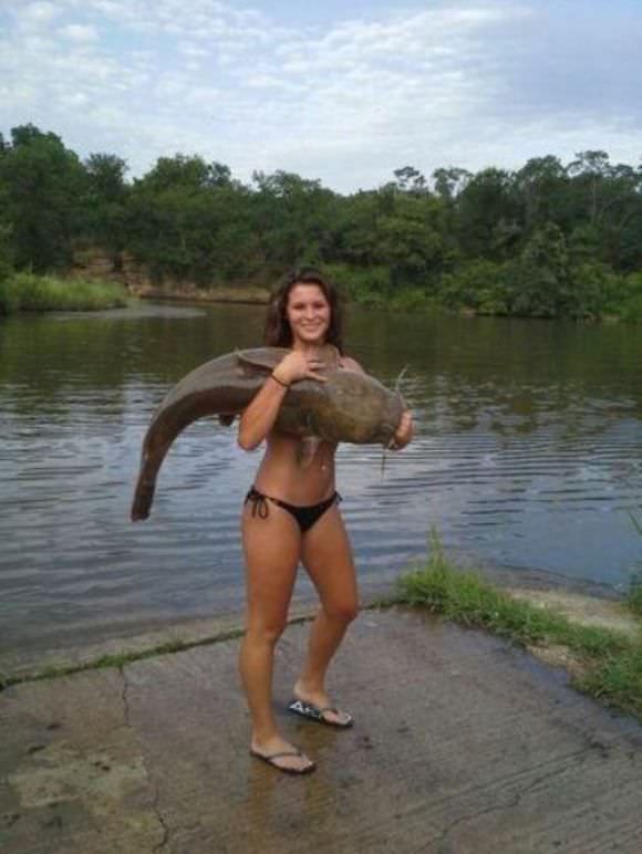 girls fishing