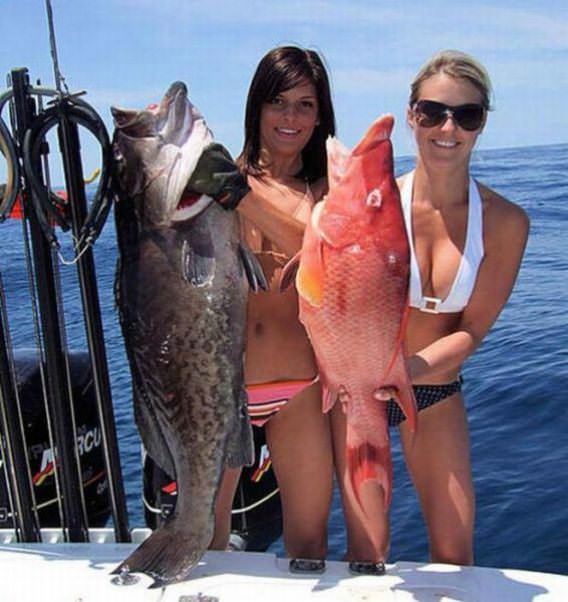 Girls Fishing 16