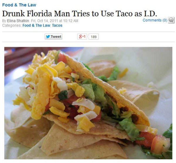 Meanwhile in Florida