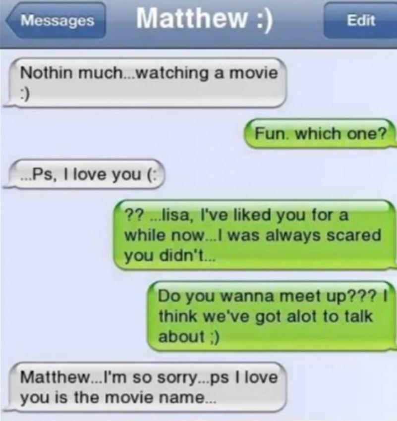 You have entered the friendzone