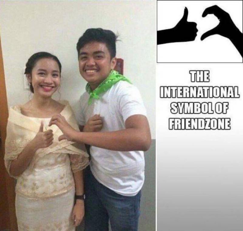 You have entered the friendzone