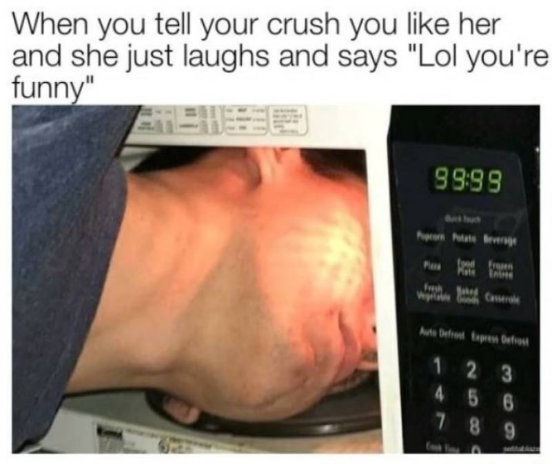 You have entered the friendzone