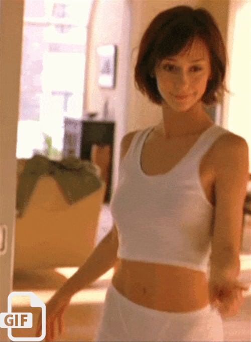 Braless Girl Gif