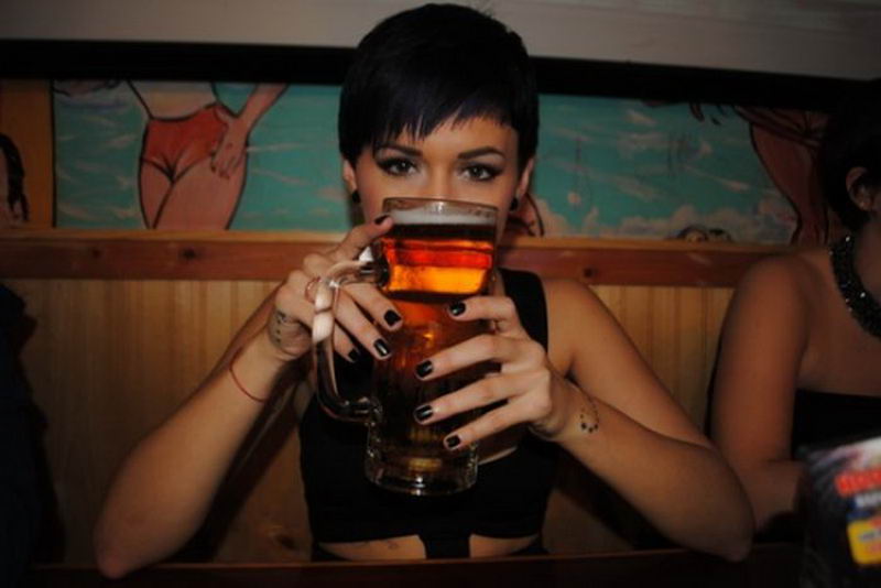 Girls who love Beer