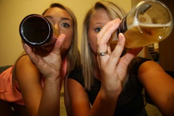 Girls and beers