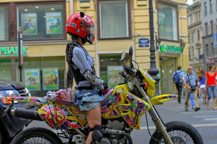 Girls who love Bikes