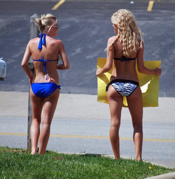 car wash girls