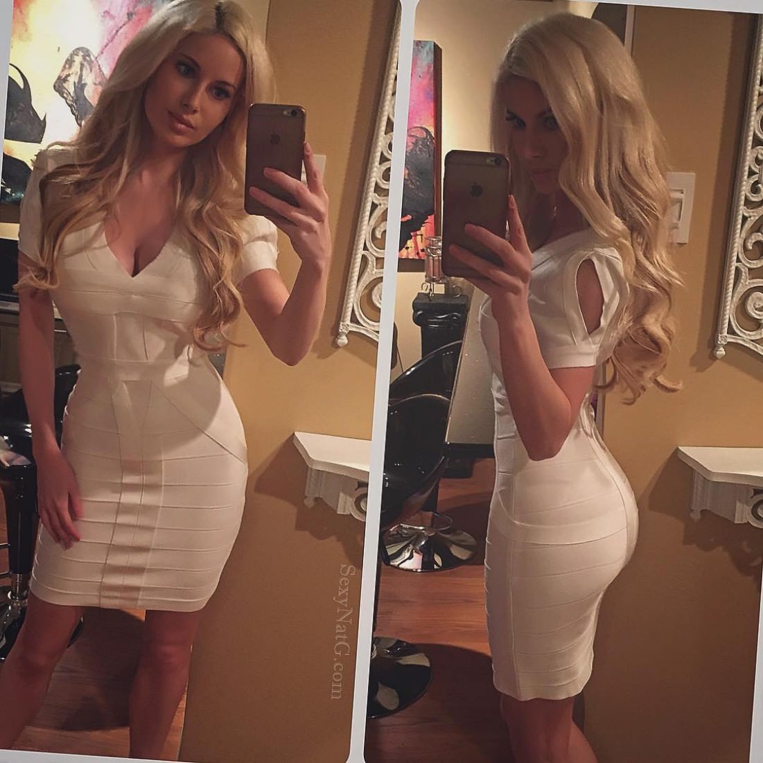 Girls love tight dresses