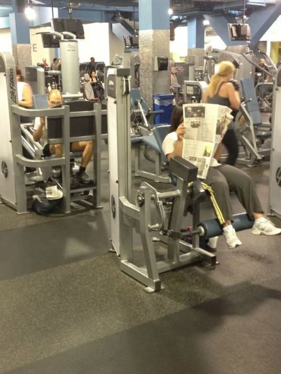 Girls at the Gym