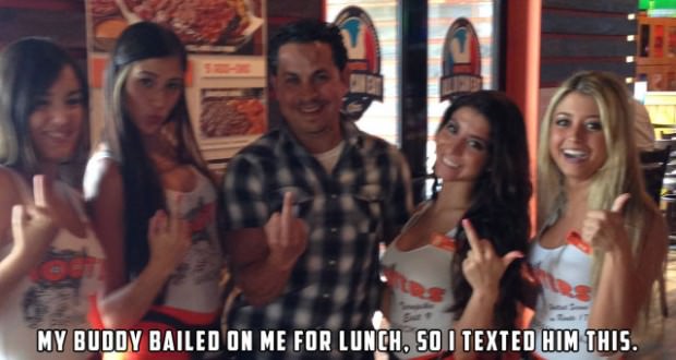 hooters.