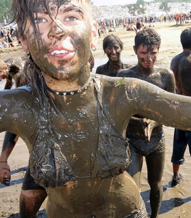 muddy
