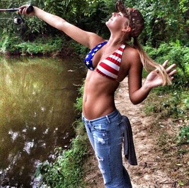 patriotic girls