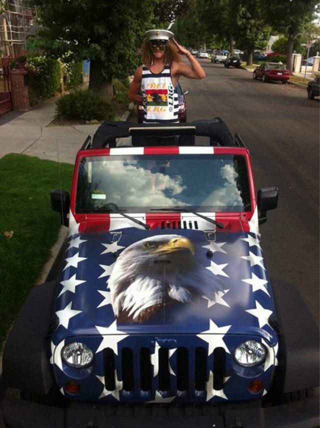 patriotic girls
